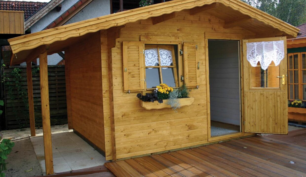 Abri de jardin bois 9 m² Malmö - vue 2