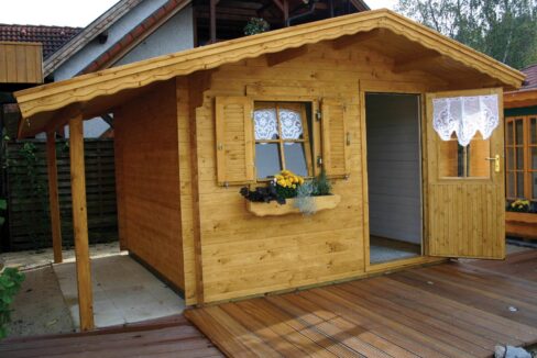 Abri de jardin bois 9 m² Malmö - vue 2