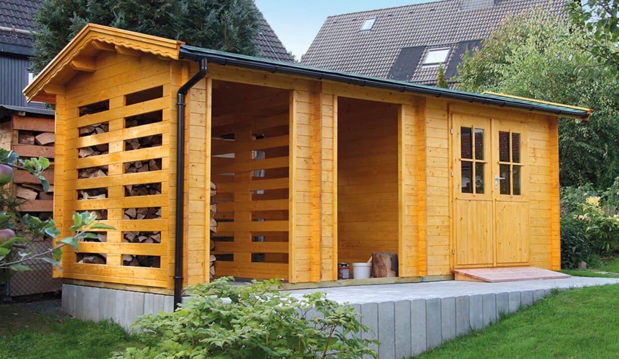 Abri de jardin bois 6,25 m² Birmingham - vue 1