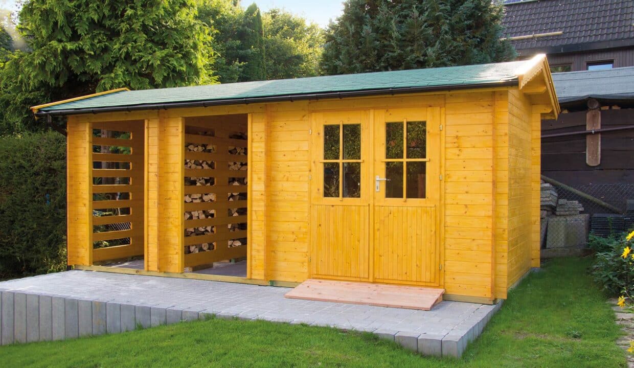 Abri de jardin bois 6,25 m² Birmingham - vue 2