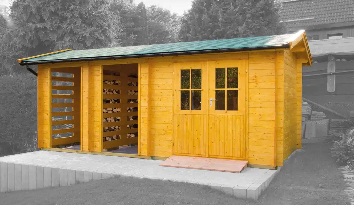 Abri de jardin bois 6,25 m² Birmingham - vue 4