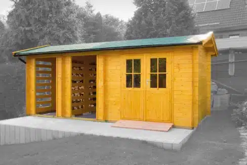 Abri de jardin bois 6,25 m² Birmingham - vue 4