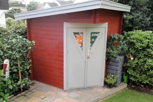 Abri de jardin bois 5,76 m² Mayen - vue 1