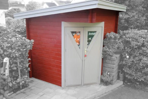 Abri de jardin bois 5,76 m² Mayen - vue 3