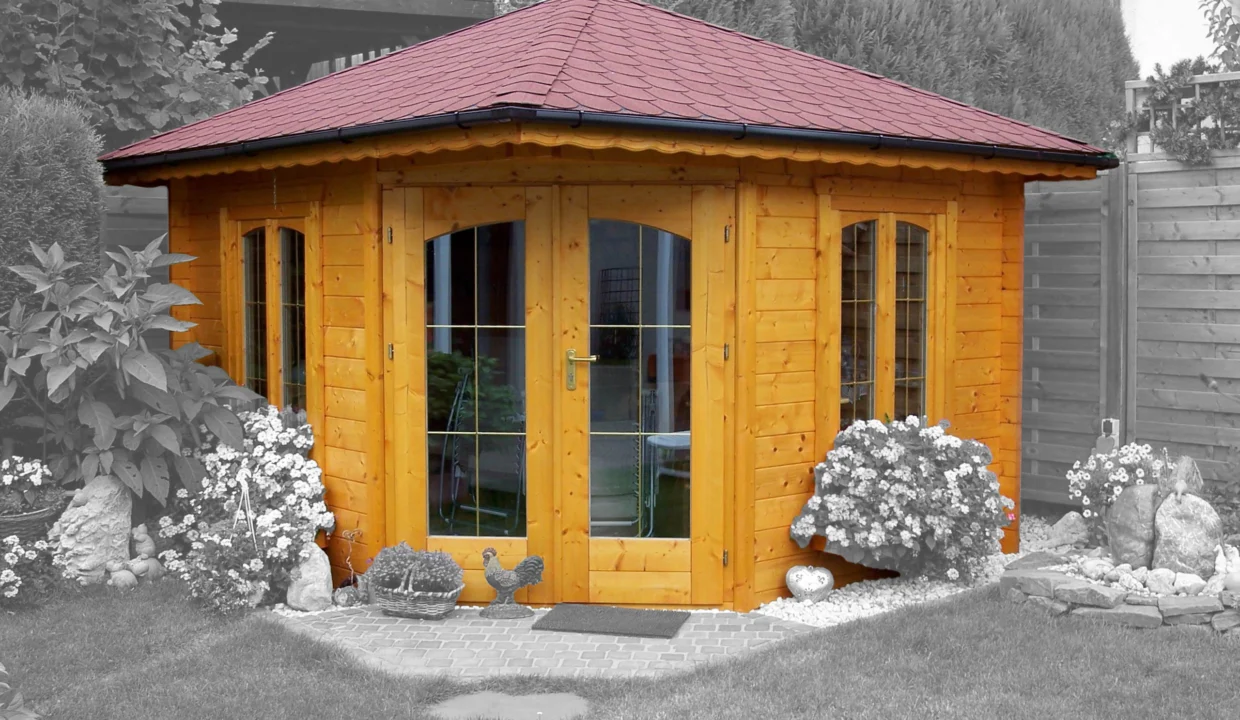 Abri de jardin bois 9 m² Panta 6 - vue 2