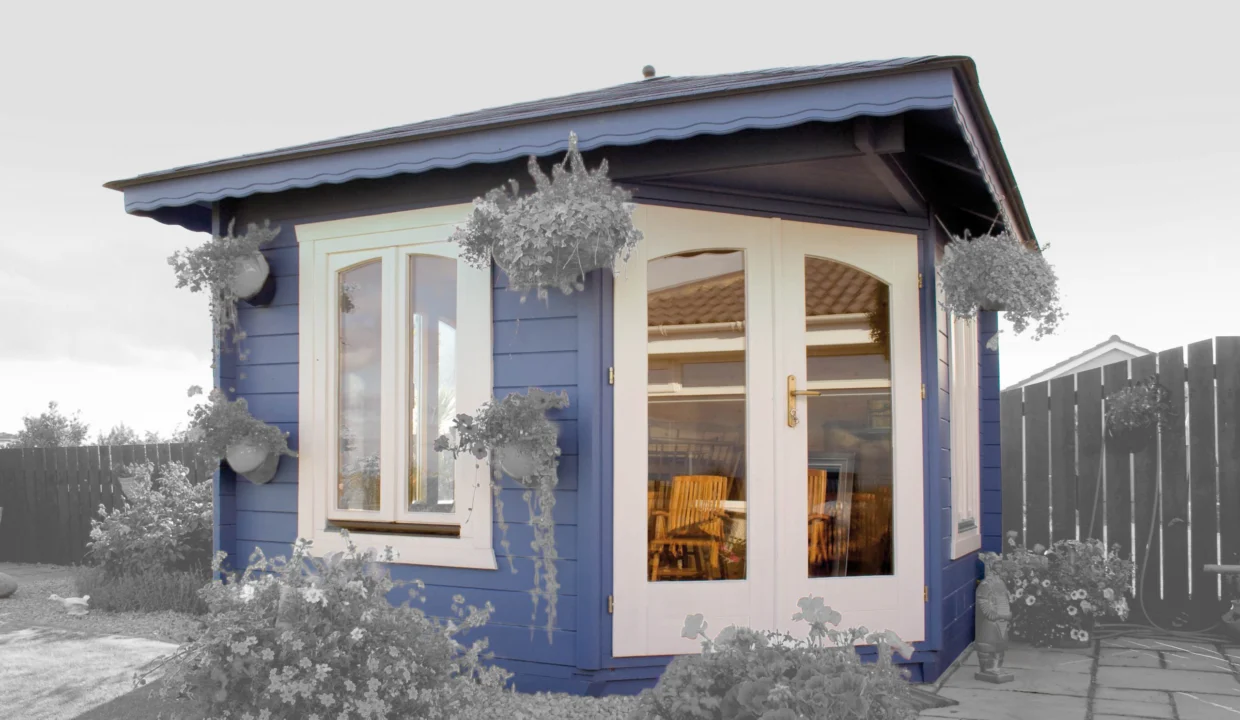 Abri de jardin bois 12,96 m² Panta 10 - vue 2