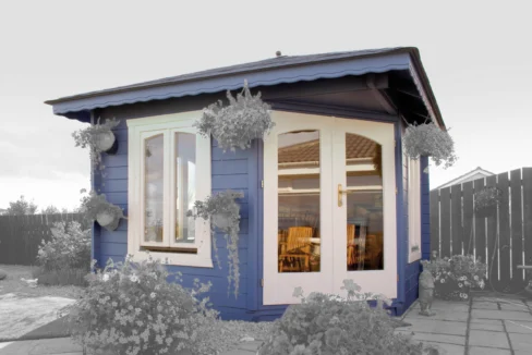 Abri de jardin bois 12,96 m² Panta 10 - vue 2