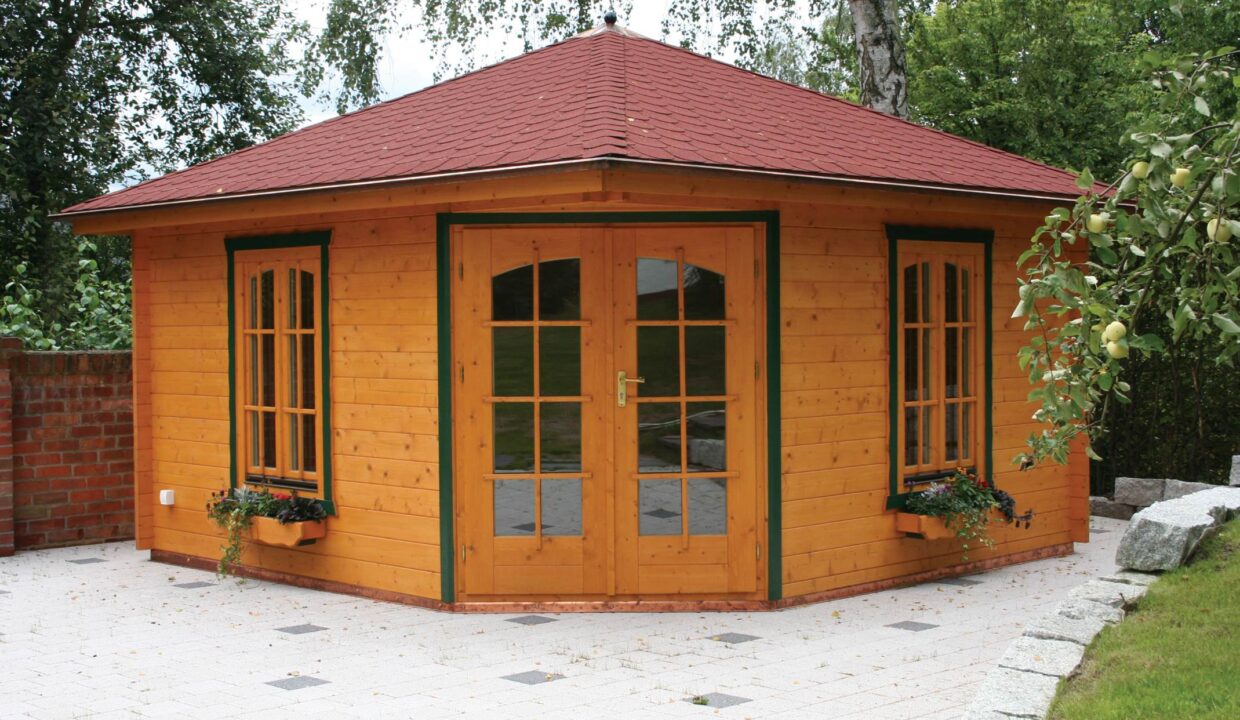 Abri de jardin bois 16 m² Panta 5 - vue 1