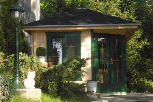 Abri de jardin bois 14,4 m² Panta 7 - vue 1