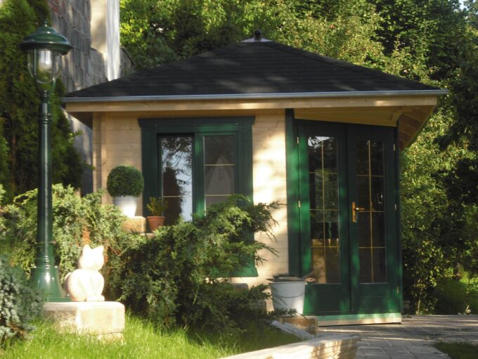 Abri de jardin bois 14,4 m² Panta 7 - vue 1