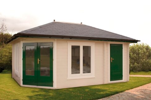 Abri de jardin bois 17,5 m² Panta 9 - vue 1