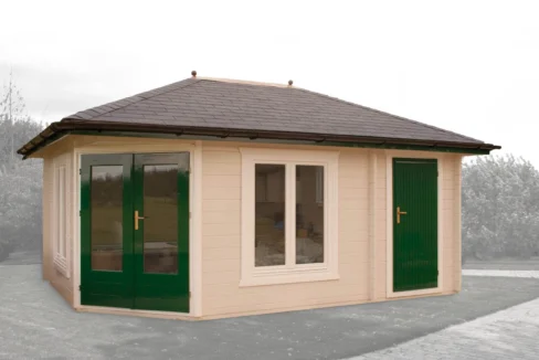 Abri de jardin bois 17,5 m² Panta 9 - vue 2