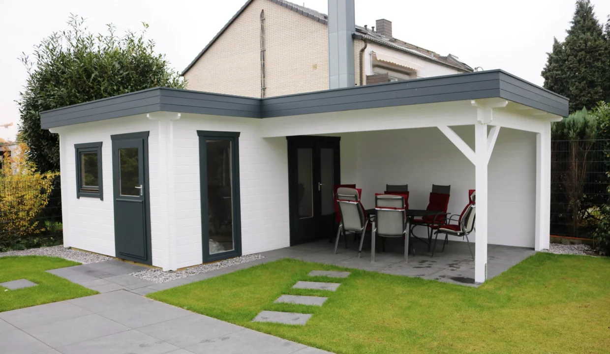 Abri de jardin bois 17,5 m² Nashville - vue 2