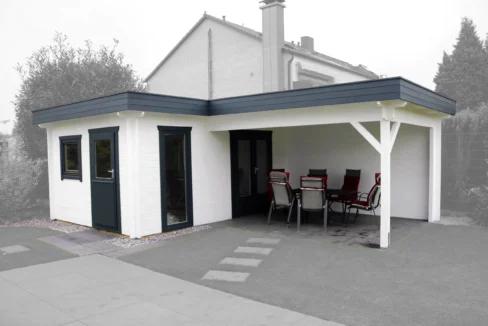 Abri de jardin bois 17,5 m² Nashville - vue 1
