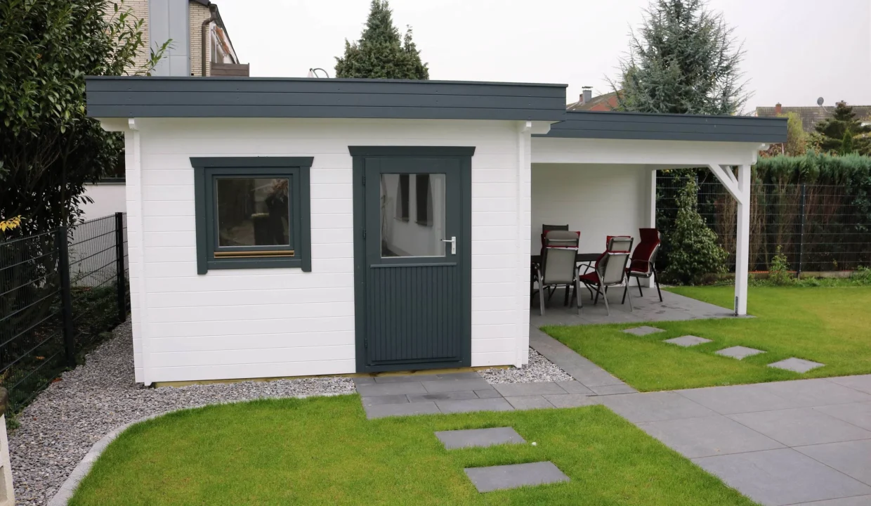 Abri de jardin bois 17,5 m² Nashville - vue 3