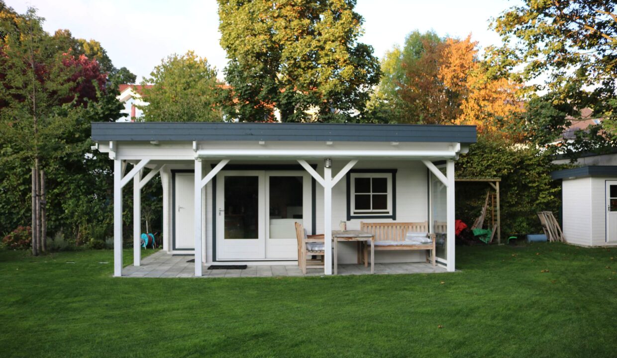 Abri de jardin bois 17,5 m² Alabama - vue 1