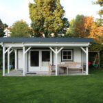 Abri de jardin bois 17,5 m² Alabama - vue 1