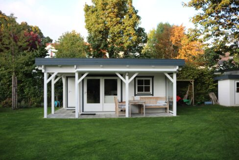 Abri de jardin bois 17,5 m² Alabama - vue 1