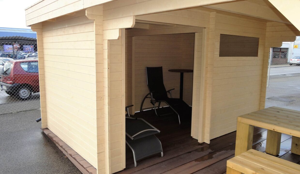 Abri de jardin bois 10 m² Smokey - vue 1