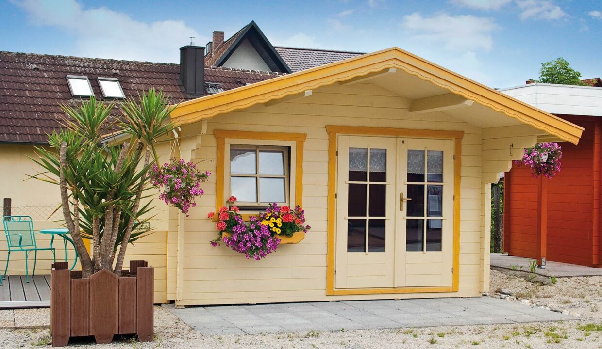 Abri de jardin bois 14,44 m² Rügersberg - vue 3