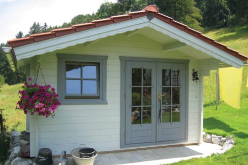 Abri de jardin bois 14,44 m² Rügersberg - vue 2