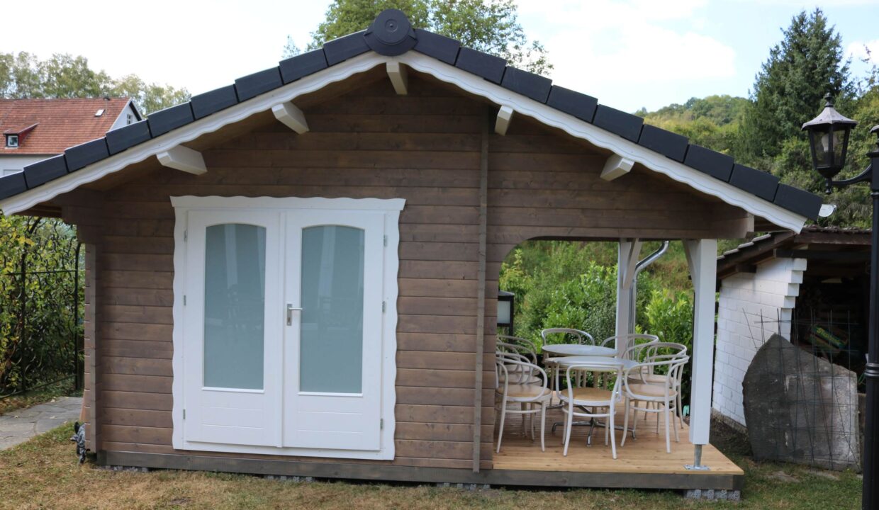 Abri de jardin bois 9 m² Liechtenstein - vue 2