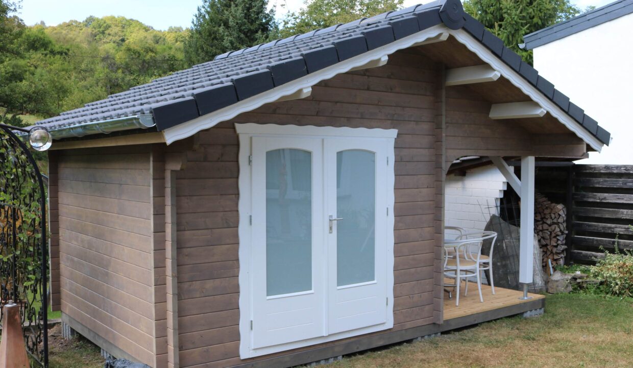 Abri de jardin bois 9 m² Liechtenstein - vue 1