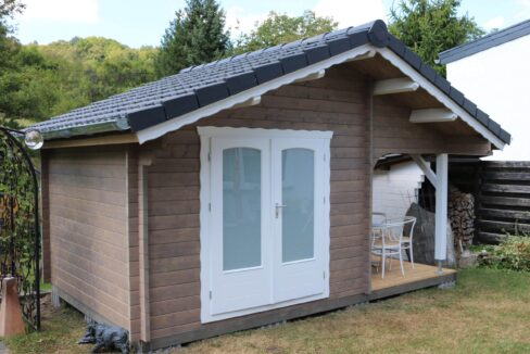 Abri de jardin bois 9 m² Liechtenstein - vue 1