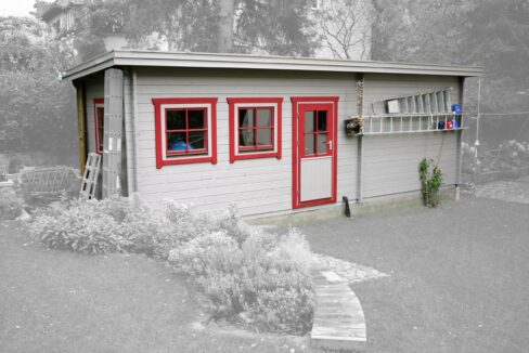 Abri de jardin bois 21 m² Spreewald - vue 3