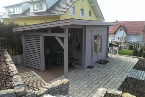 Abri de jardin bois 10,5 m² Limbach - vue 1
