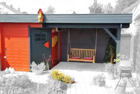 Abri de jardin bois 6 m² Relex - vue 1