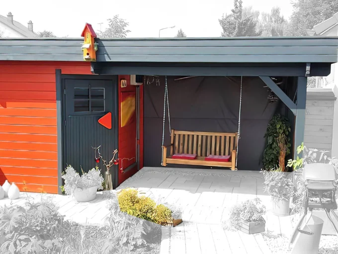 Abri de jardin bois 6 m² Relex - vue 1