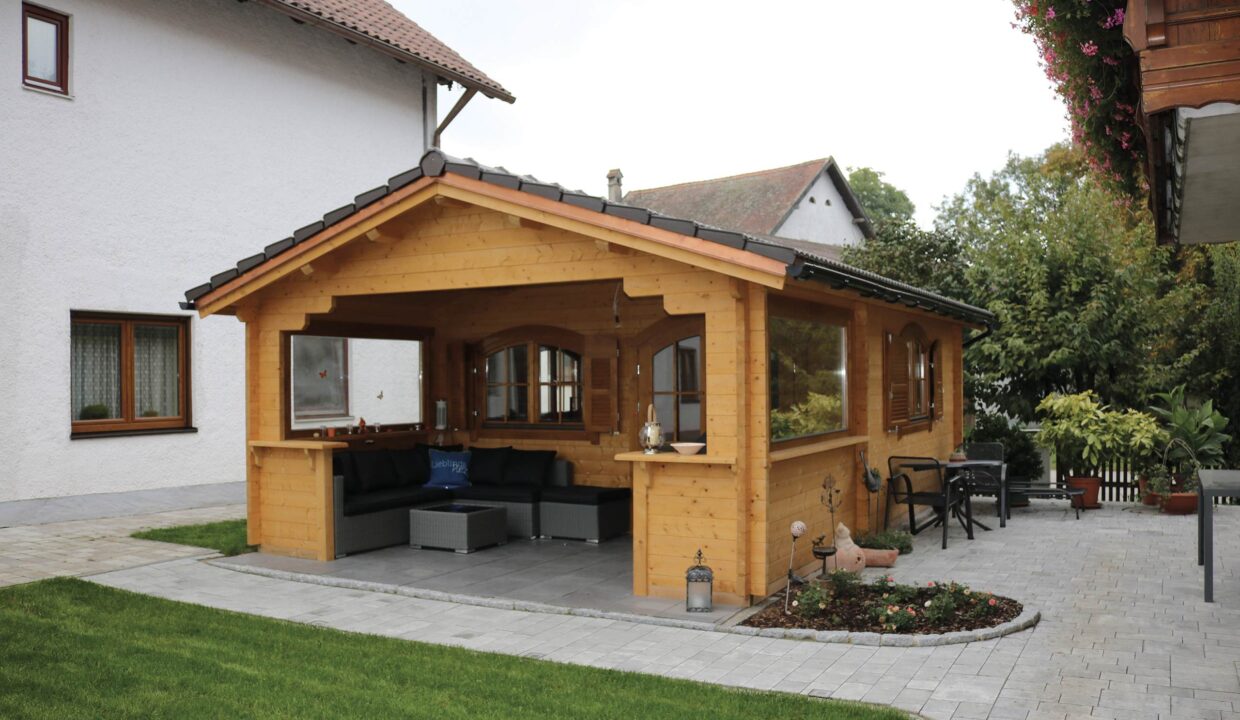 Abri de jardin bois 20,25 m² Tennessee - vue 2