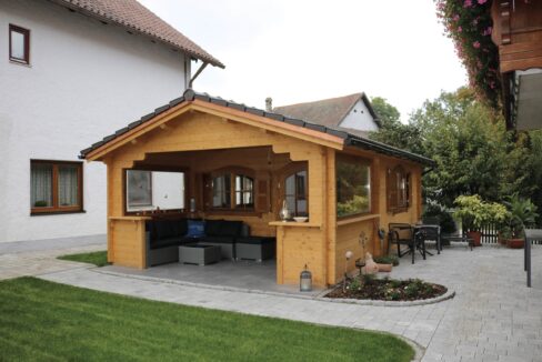 Abri de jardin bois 20,25 m² Tennessee - vue 2