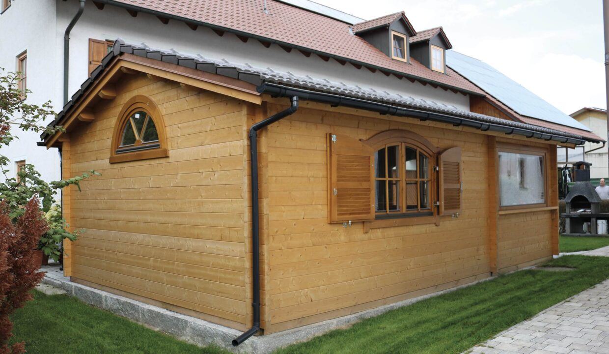 Abri de jardin bois 20,25 m² Tennessee - vue 3