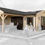 Chalet en bois 22,5 m² Edinburgh - vue 1