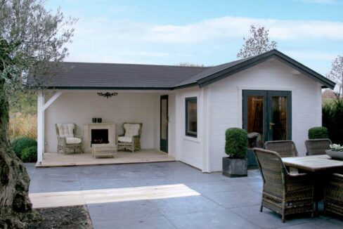 Chalet en bois 22,5 m² Edinburgh - vue 3