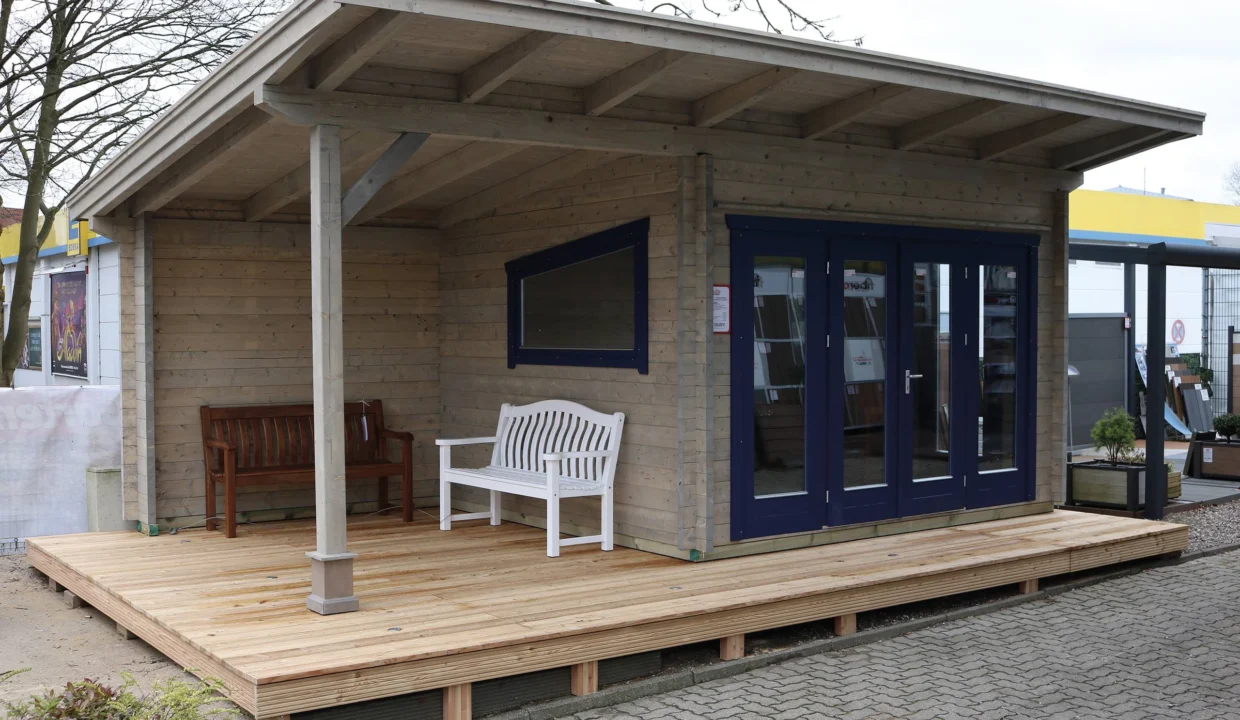 Abri de jardin bois 12,58 m² Ahrensburg - vue 2