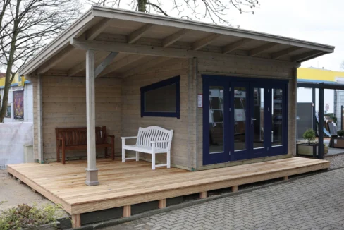 Abri de jardin bois 12,58 m² Ahrensburg - vue 2