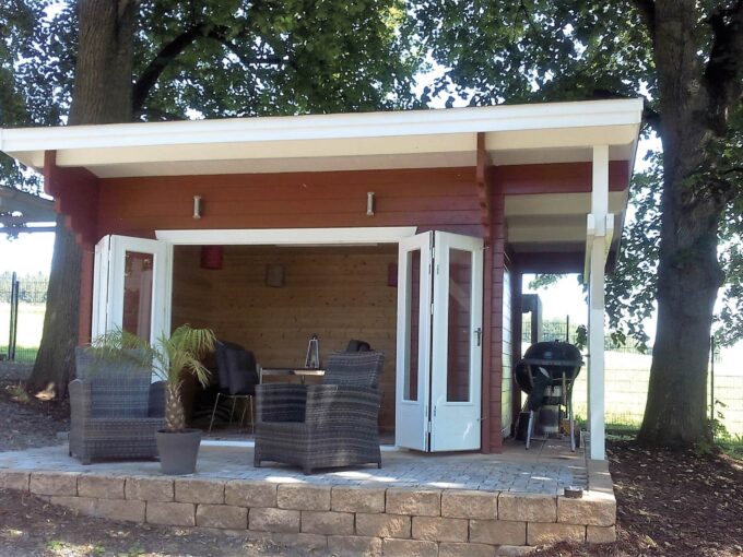 Abri de jardin bois 12 m² Verona - vue 1