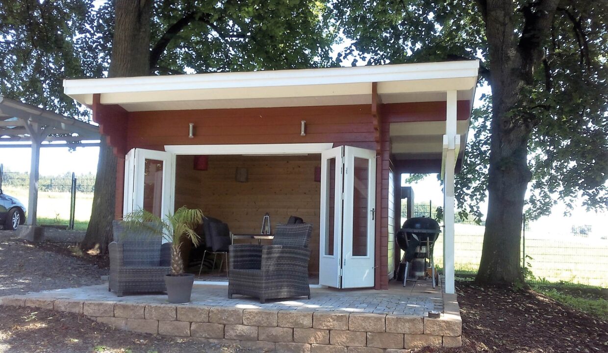 Abri de jardin bois 12 m² Verona - vue 2