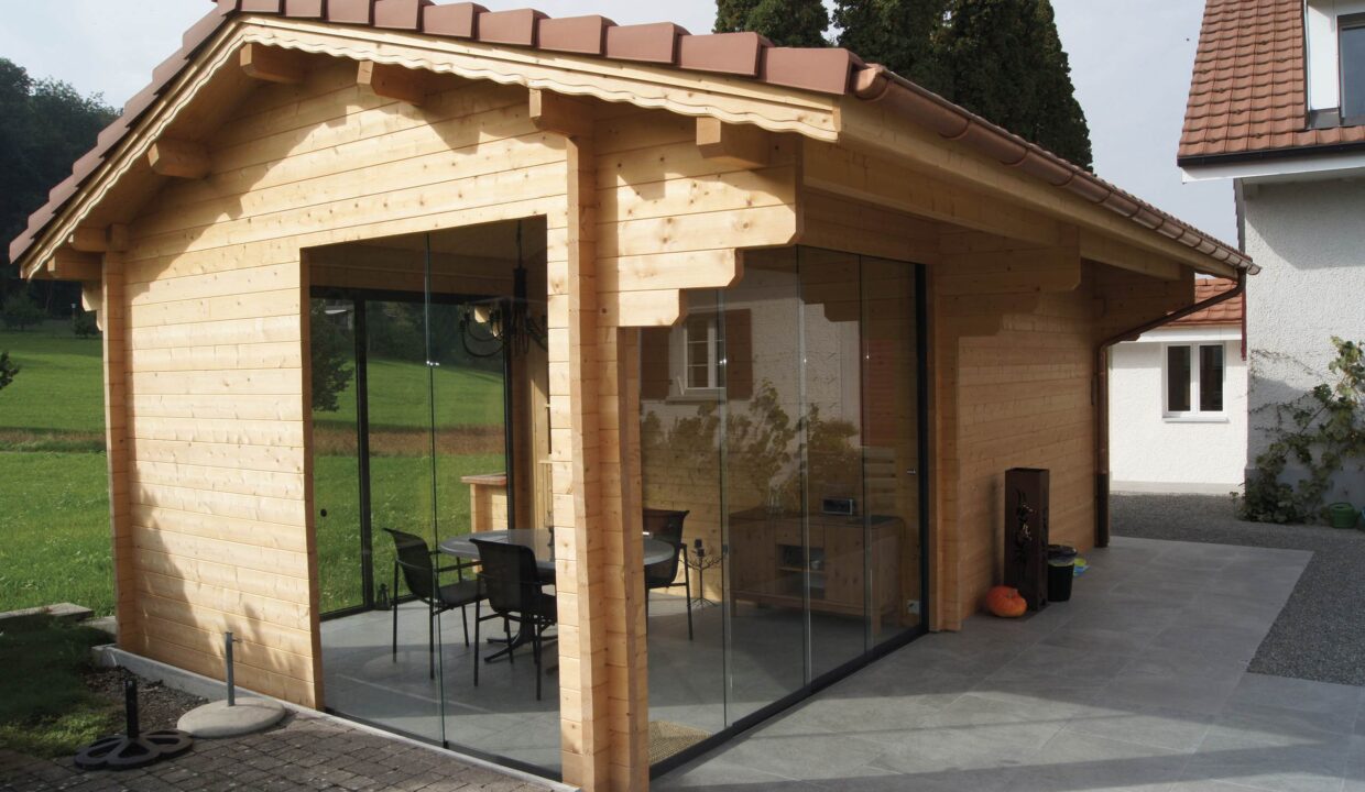 Abri de jardin bois 15,37 m² Lausanne - vue 2