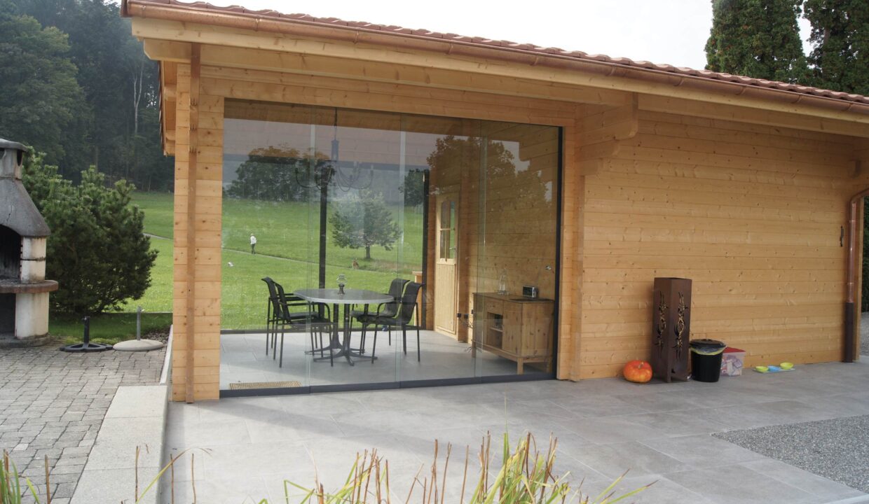 Abri de jardin bois 15,37 m² Lausanne - vue 3