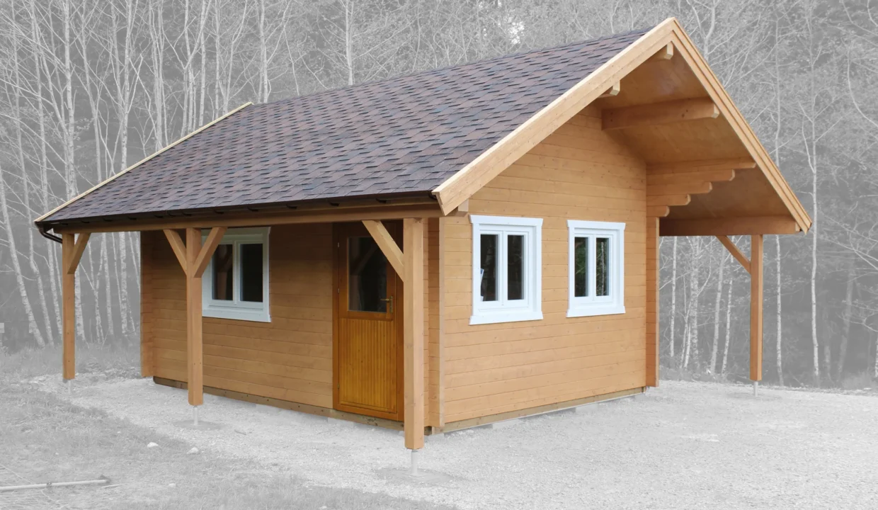 Abri de jardin bois 22 m² Springfield - vue 1