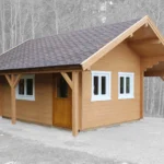 Abri de jardin bois 22 m² Springfield - vue 1