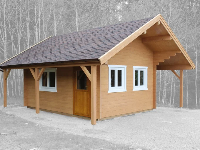 Abri de jardin bois 22 m² Springfield - vue 1