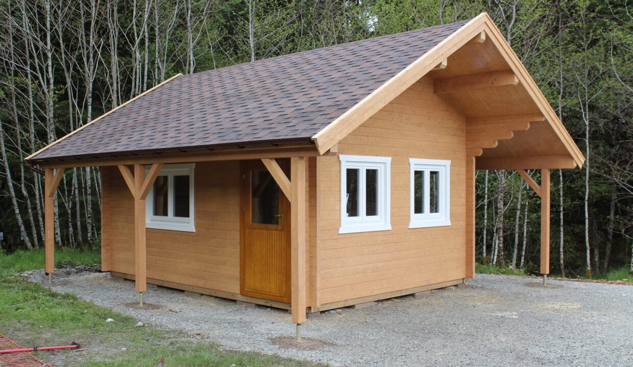 Abri de jardin bois 22 m² Springfield - vue 2