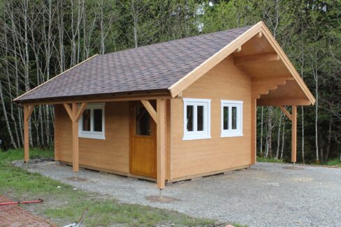 Abri de jardin bois 22 m² Springfield - vue 2