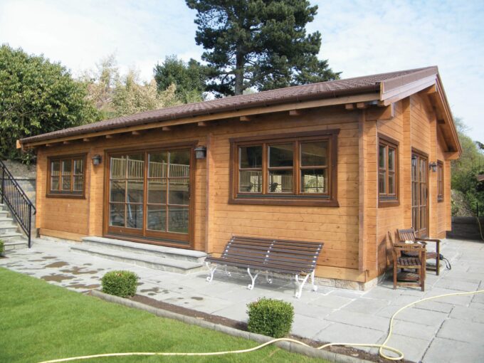 Chalet de jardin en bois 80 m² Newcastle - vue 1