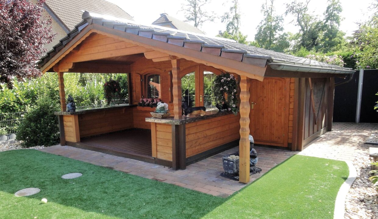 Abri de jardin bois 12 m² Blackwood - vue 2